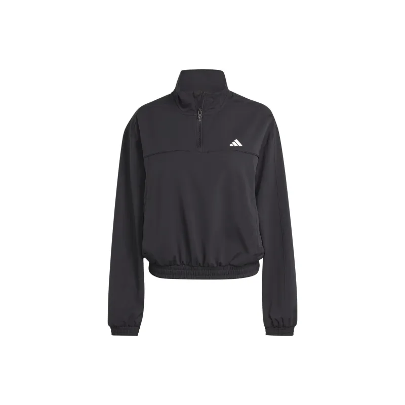 Adidas Free Shipping With AdiClub Aeroready Train Essentials Woven Quarter Zip Track Jacket-0