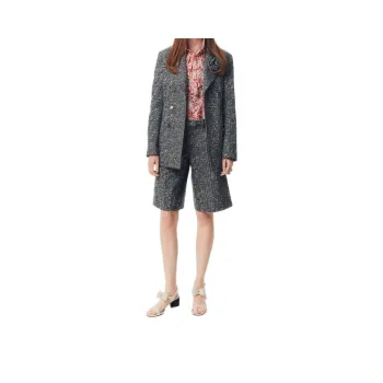 CHANEL 25P Spring Summer Preview Collection Jackets Coats Women's Gray