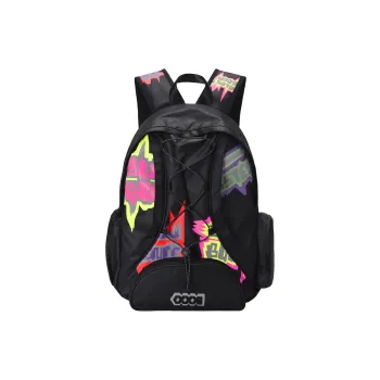 COEXISTENCE Polyester Backpack Unisex Black