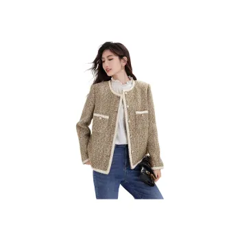 Hopeshow Jackets Coats Women's Hay Green
