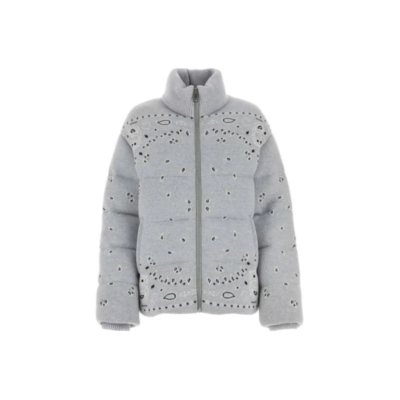 Alanui Paisley Printed Zipped Padded Jacket-0