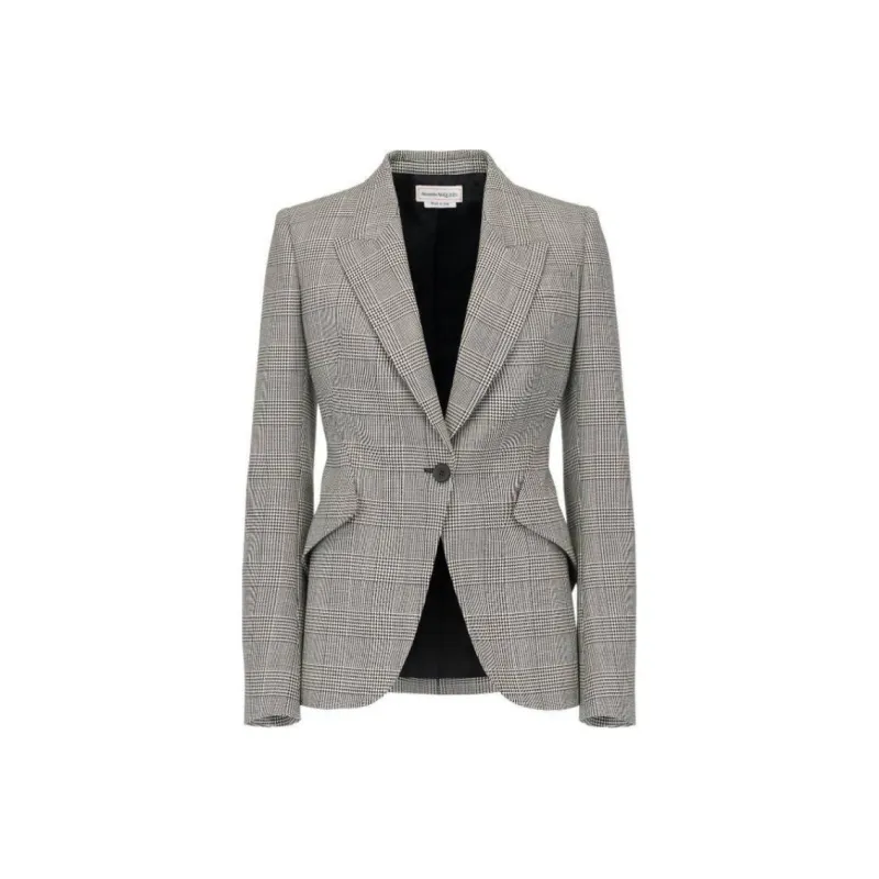 Alexander McQueen Single Breasted Jacket-0