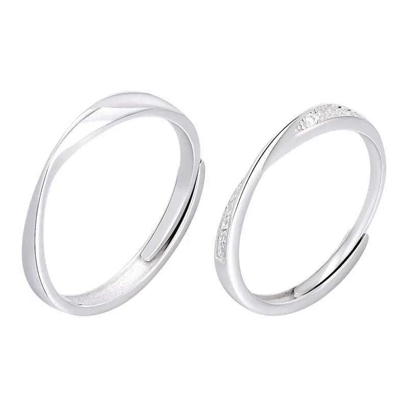 Yu Yin 925 Sterling Silver Rings Unisex-14