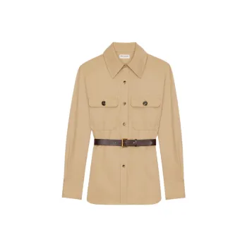 SAINT LAURENT Straight point Collar Shirt