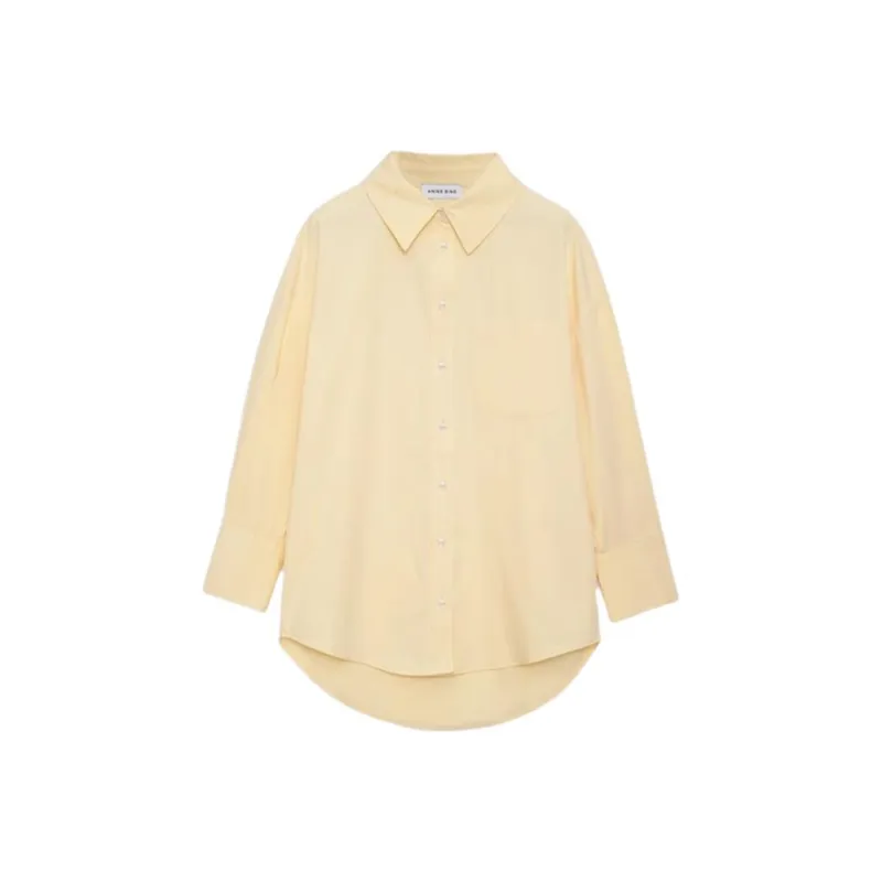 Anine Bing SS25 Shirt Women's Yellow-0