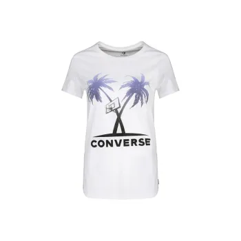 Converse T Shirts Women's White