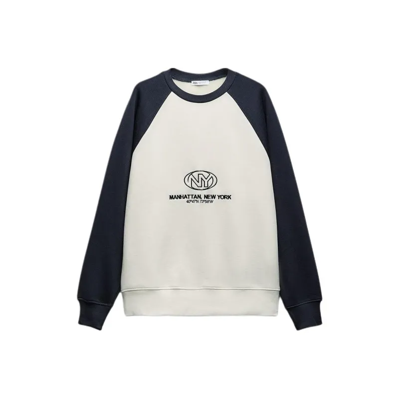 ZARA Sweatshirts Women's Blue-0
