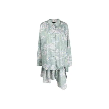DIESEL Abstract-print Shirt Jacket
