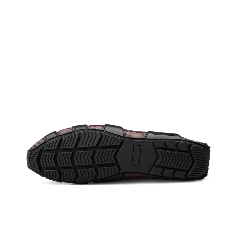 DCK Men's Casual Shoes Men Low Top Black Brown-9