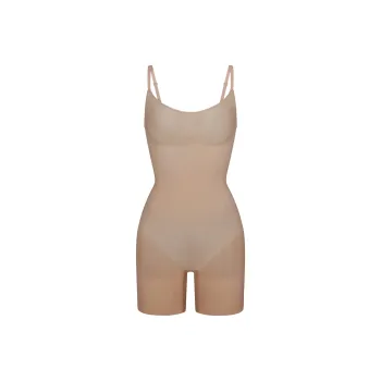 SKIMS EVERYDAY SCULPT MID THIGH BODYSUIT Bodysuits Women's MICA/Mica Color