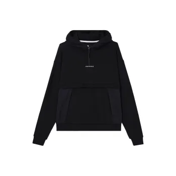 Converse Wordmark Pullover Hoodie Sweatshirt Women's Black