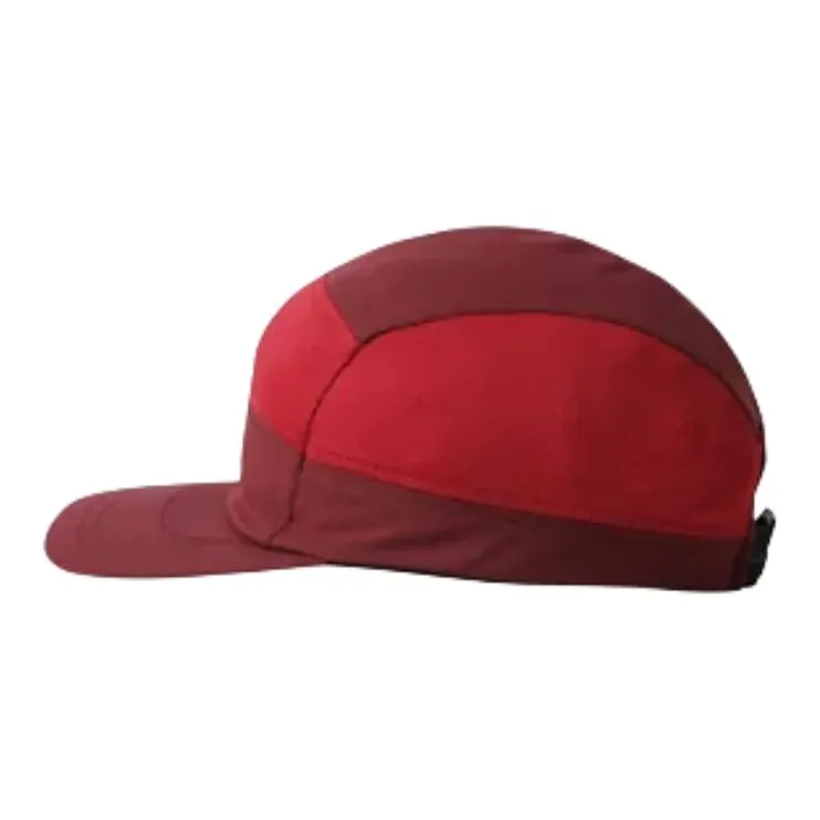SALOMON Polyester Baseball Caps Unisex Red-1
