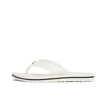Tommy Hilfiger TH Monogram Flip Flops Women's Beige