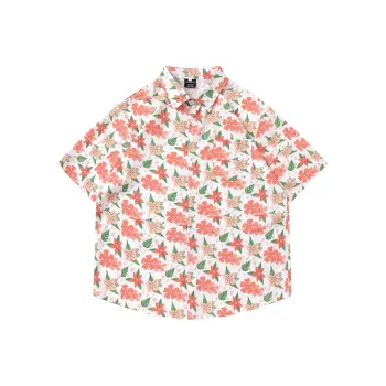 Flowers In Water Shirt Unisex White