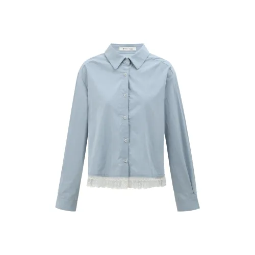 MISHOW Shirts Women's Blue