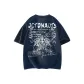 Navy Blue-White