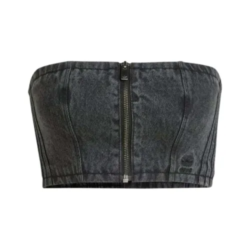 Adidas Originals ADILENIUM Strapless Top Women's Black