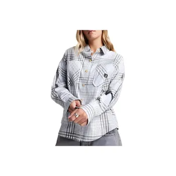 Converse Flannel Button Down Oversized Shirt