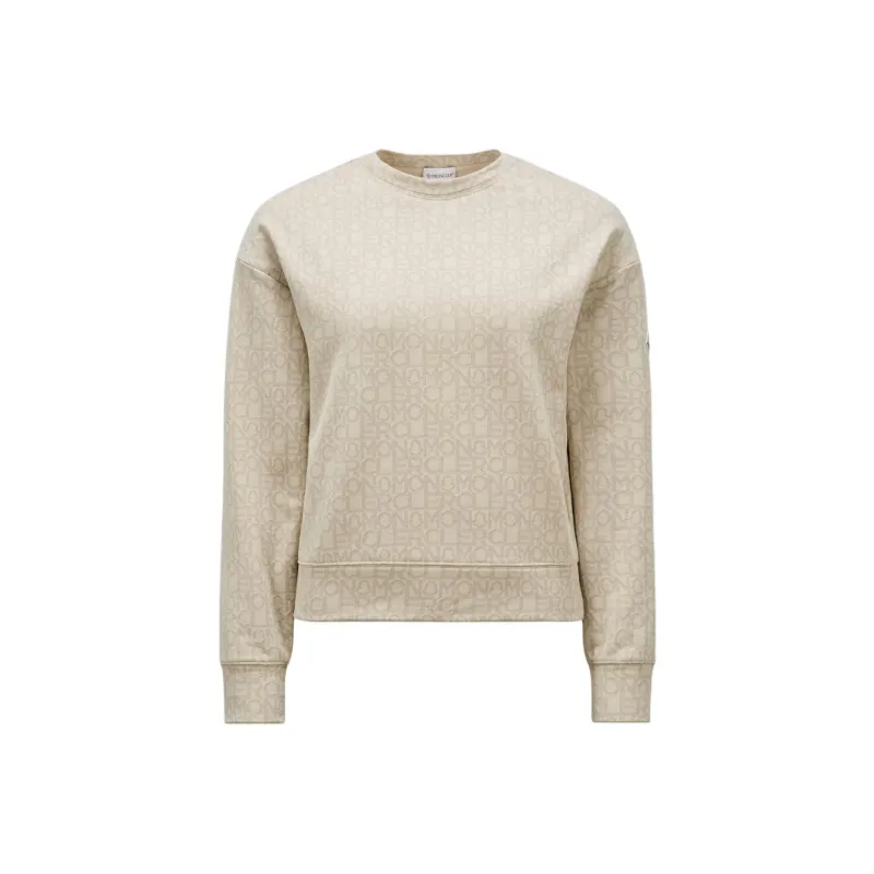 Moncler Logo Patch Crewneck Sweatshirt-0