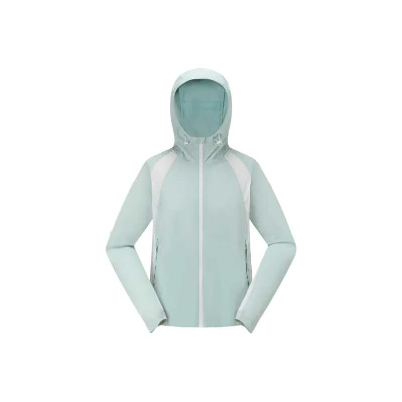 DECATHLON Jacket Women's Celadon Green/Pure White-0