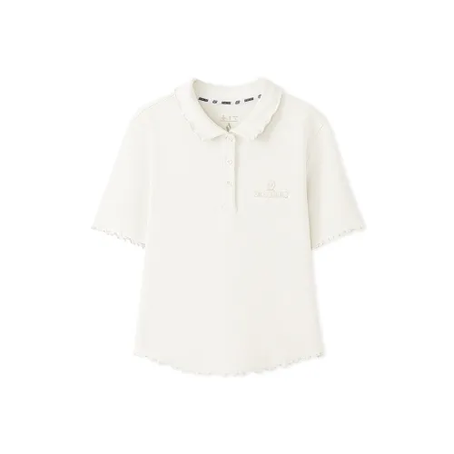 Skechers Polo Shirt Women's Marshmallow White