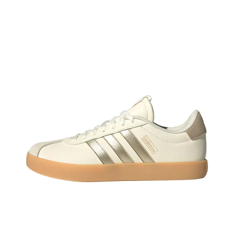Adidas VL COURT 3.0 Low Top Skateboard Shoes Unisex Jade White-0
