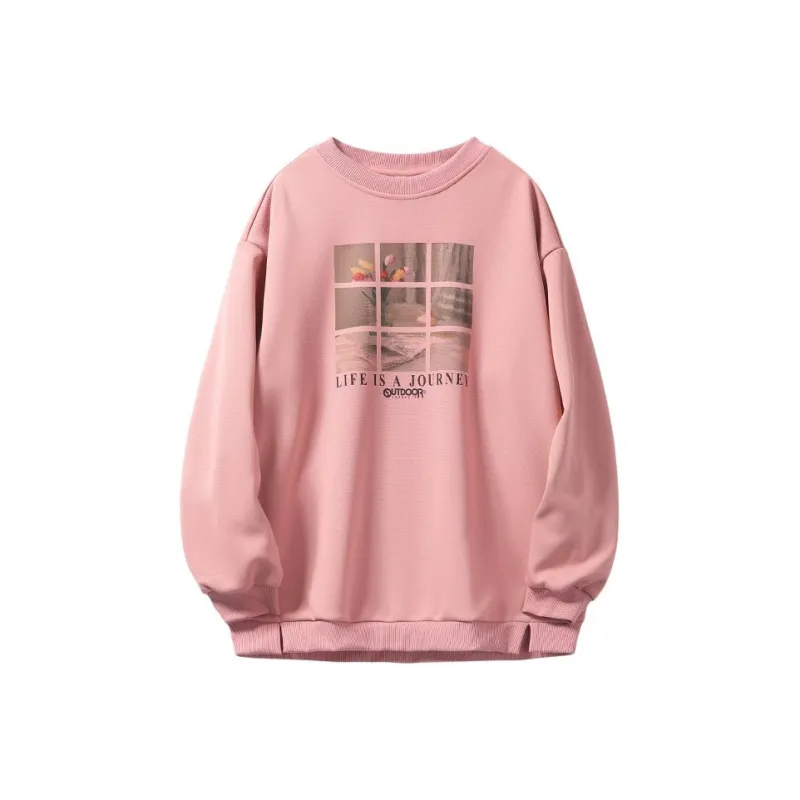 OUTDOOR PRODUCTS Sweatshirt Women's Pink-0