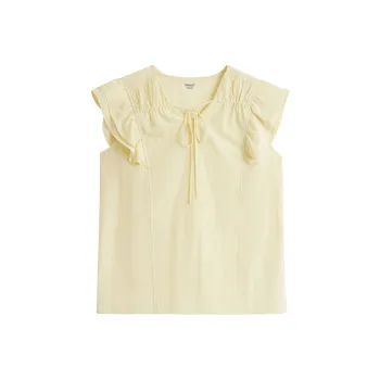 Inman Shirt Women's Yellow Cream