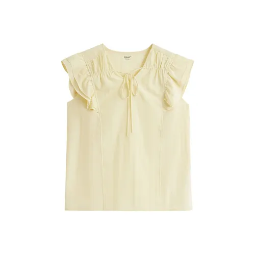 Inman Shirt Women's Yellow Cream