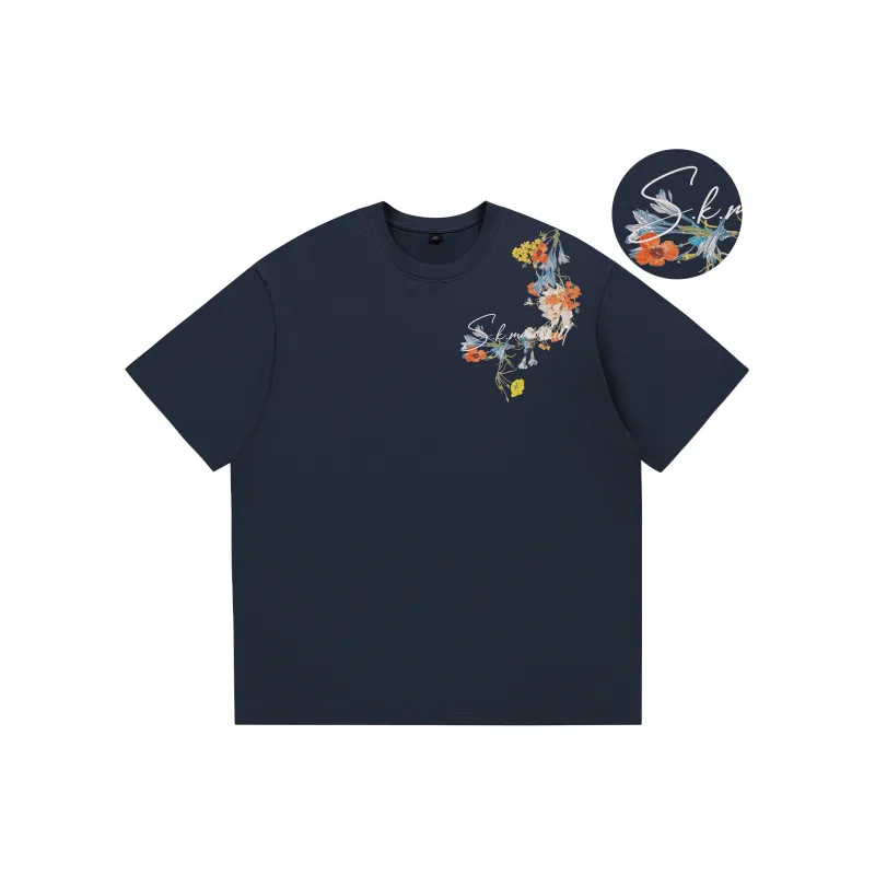 S.k. Manor Hill Short Sleeved T Shirts Unisex-1