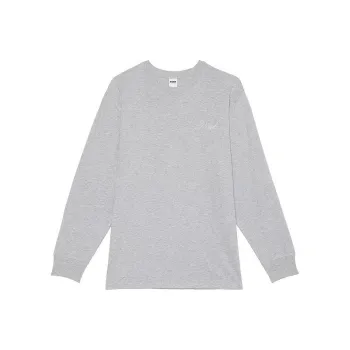 Victoria's Secret Drop Shoulder Sleeve T Shirt Women's Heather Gray