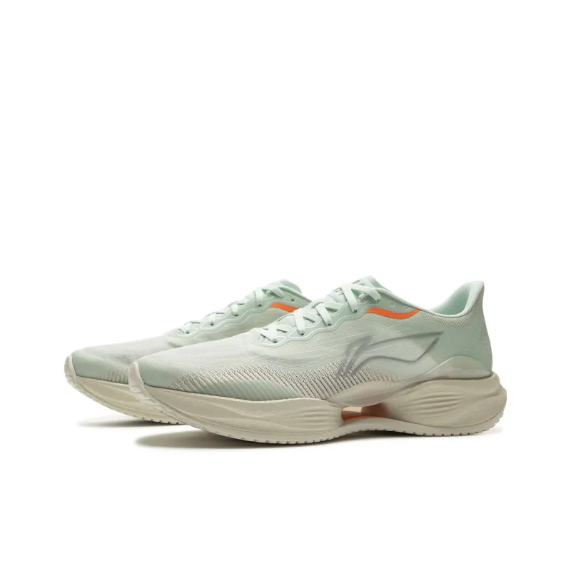 LiNing Super Light 22 Anti Slip Wear Resistant Low Top Casual Running Shoes Unisex Ice Fat Green-2