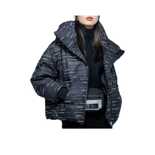 TOREAD City Outdoor Collection Down Jacket Women's Black White