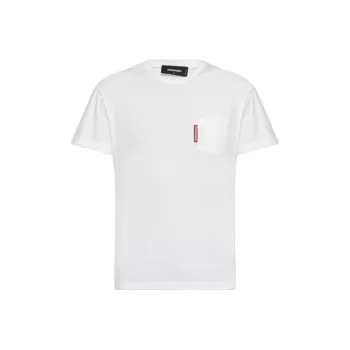 DSQUARED 2 Chest Pocket Crewneck T Shirt