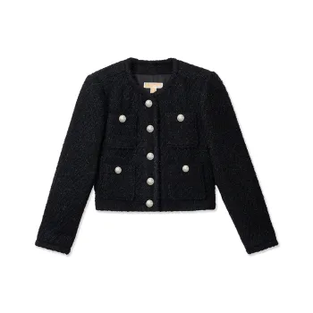 MICHAEL KORS Metallic Tweed Jacket