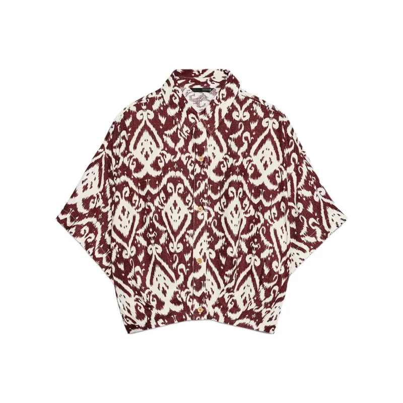 ZARA Shirts Women's Earth Tone-0
