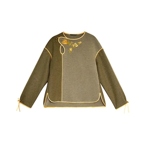 ROSESTUDIOBYGUOPEI Jackets Coats Women's Green