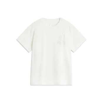 LiNing Sports Life Collection T Shirt Women's Ivory