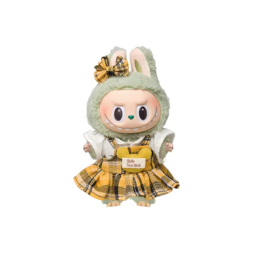 [Modified Doll] POP MART Heartbeat Macaron Vinyl Face Generation One Pastoral Summer Hang Tag Box 17cm