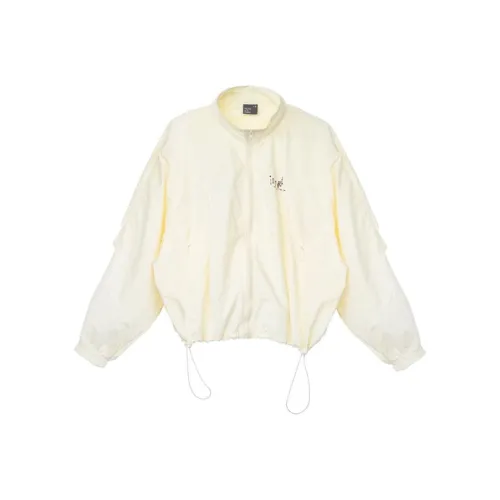 Innomoood Jackets Coats Women's Light Cream Yellow