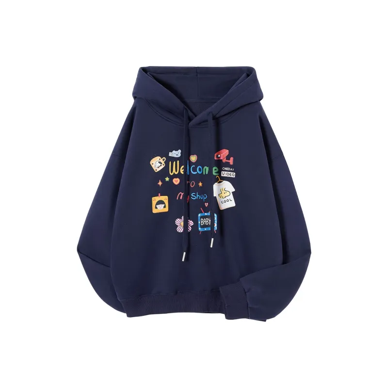 TOUCH Sweatshirt Women's Navy Blue-0