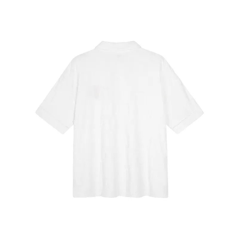 Magn Lens T Shirts Men White-1