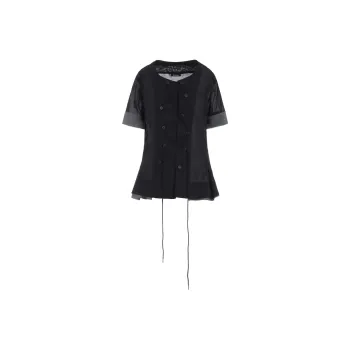 Yohji Yamamoto LIMI Feu FW24 Shirt Women's Black