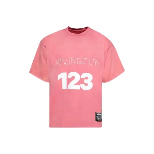 RIVINGTON Roi Rebis 핑크 남녀공용 티셔츠