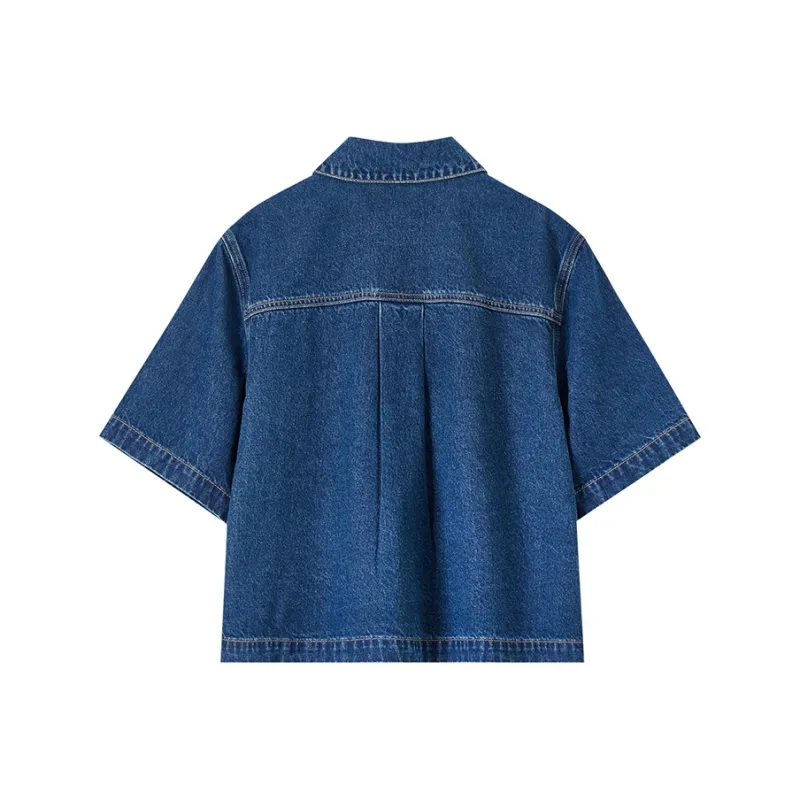 SENTUBILA Denim Jackets Women's-1