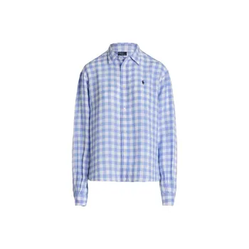 Polo Ralph Lauren Gingham print Linen Shirt