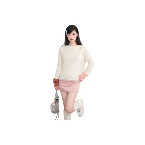 Princess Berdele Knitwear Women's Apricot