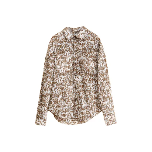 Lemaire Abstract print Cotton Shirt