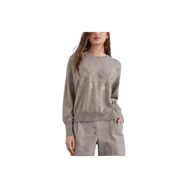 Brunello Cucinelli Sequin embellished Knitted Jumper-0