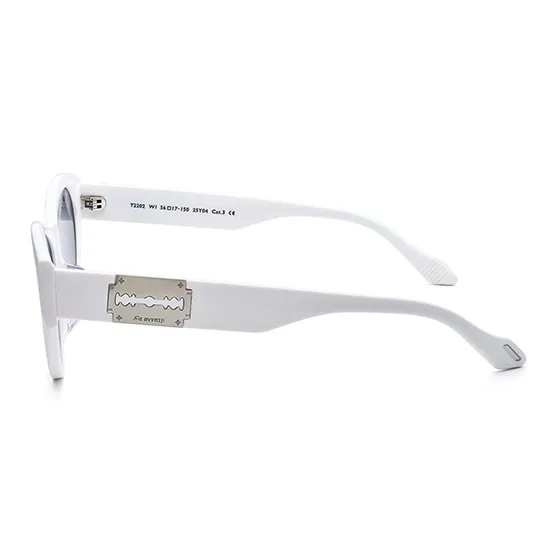 THE OWNER Plate Frame Cat Eye Sunglasses Unisex-7